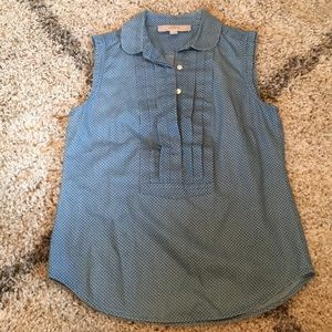 Loft Chambray Top XXSP
